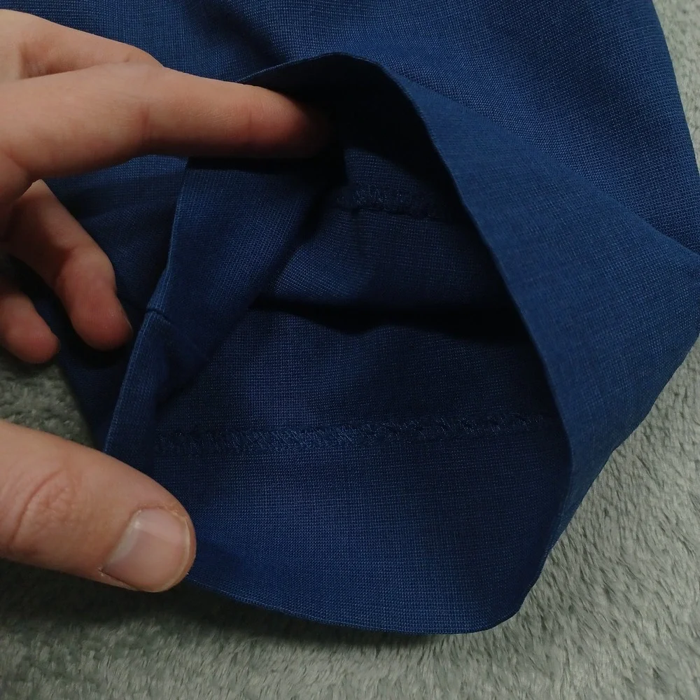Banana Republic Pants Mens 32x30‎ Blue Wool Straight Preppy Chino Slim Fit